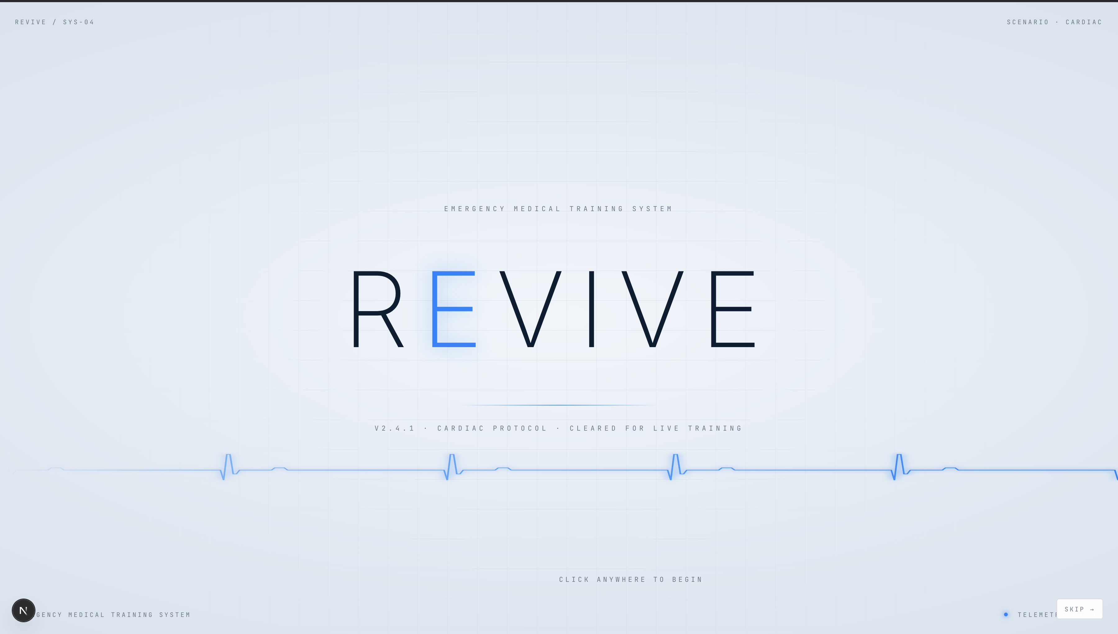 Revive AI-Powered CPR Training Simulator Demo